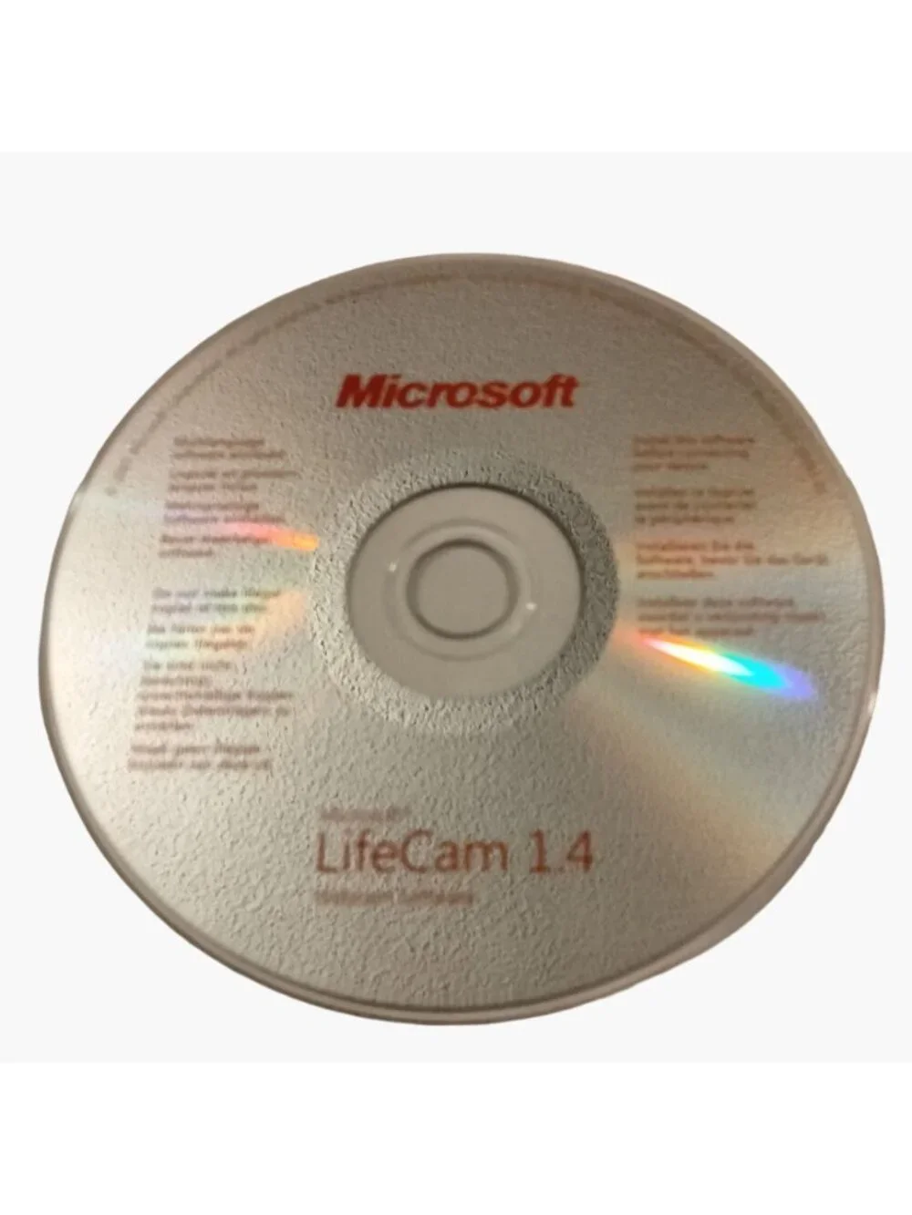 Microsoft LifeCam Software Installation CD Product Guide Information